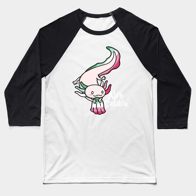 Abro Cadabro Baseball T-Shirt by Luna Illustration